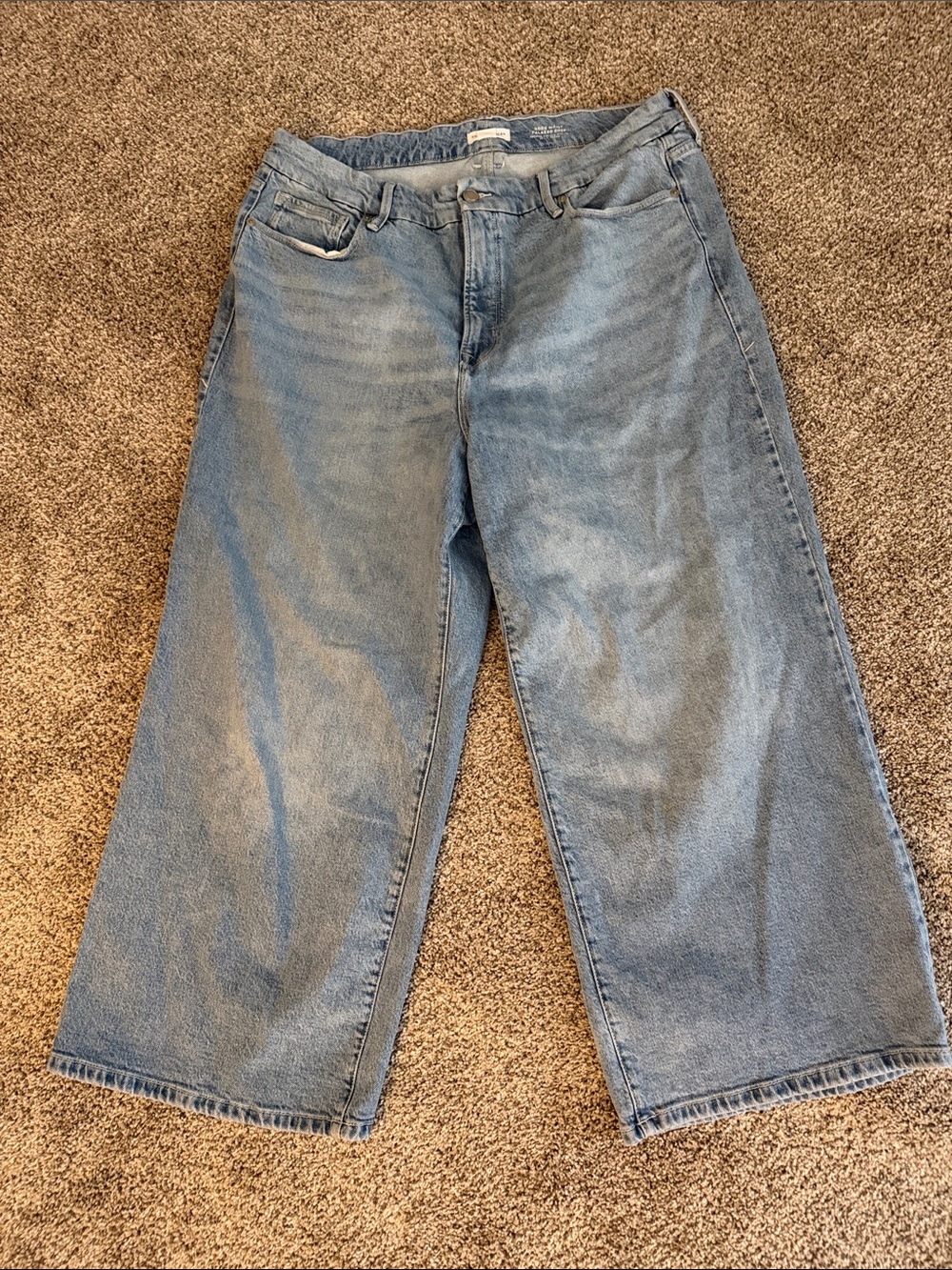 Women’s Light Blue Wide Leg Jeans